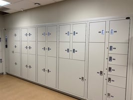 pass-through evidence lockers