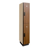 Wood storage locker