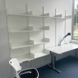 wall mounted shelving