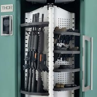 adjustable gun safe shelving