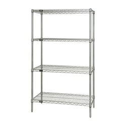 stand alone wire shelving unit