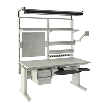 https://storemorestore.com/industrial-workbenches/adjustable-height-packing-station/